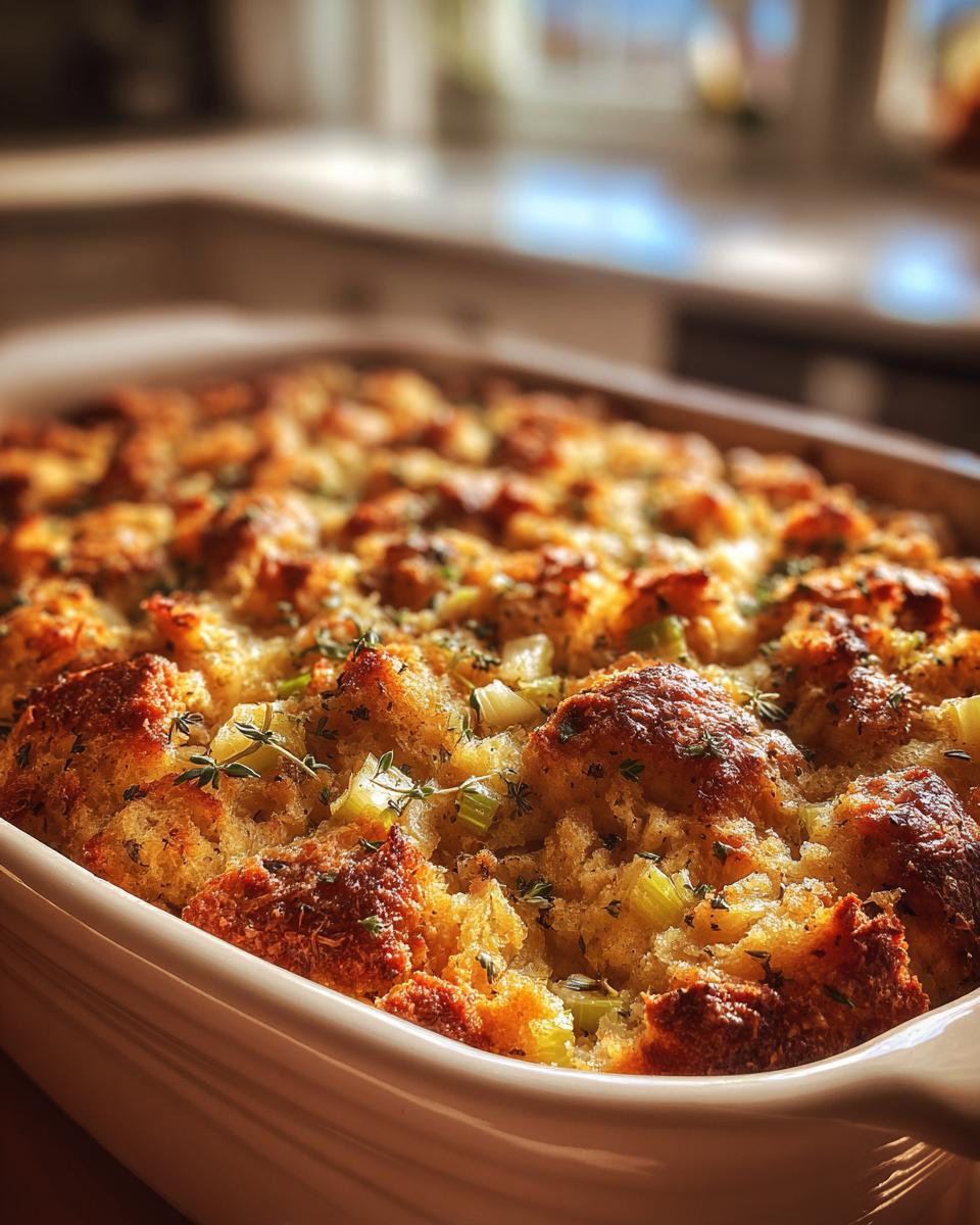 Classic Stuffing Recipe for Thanksgiving Dinner - detail 2