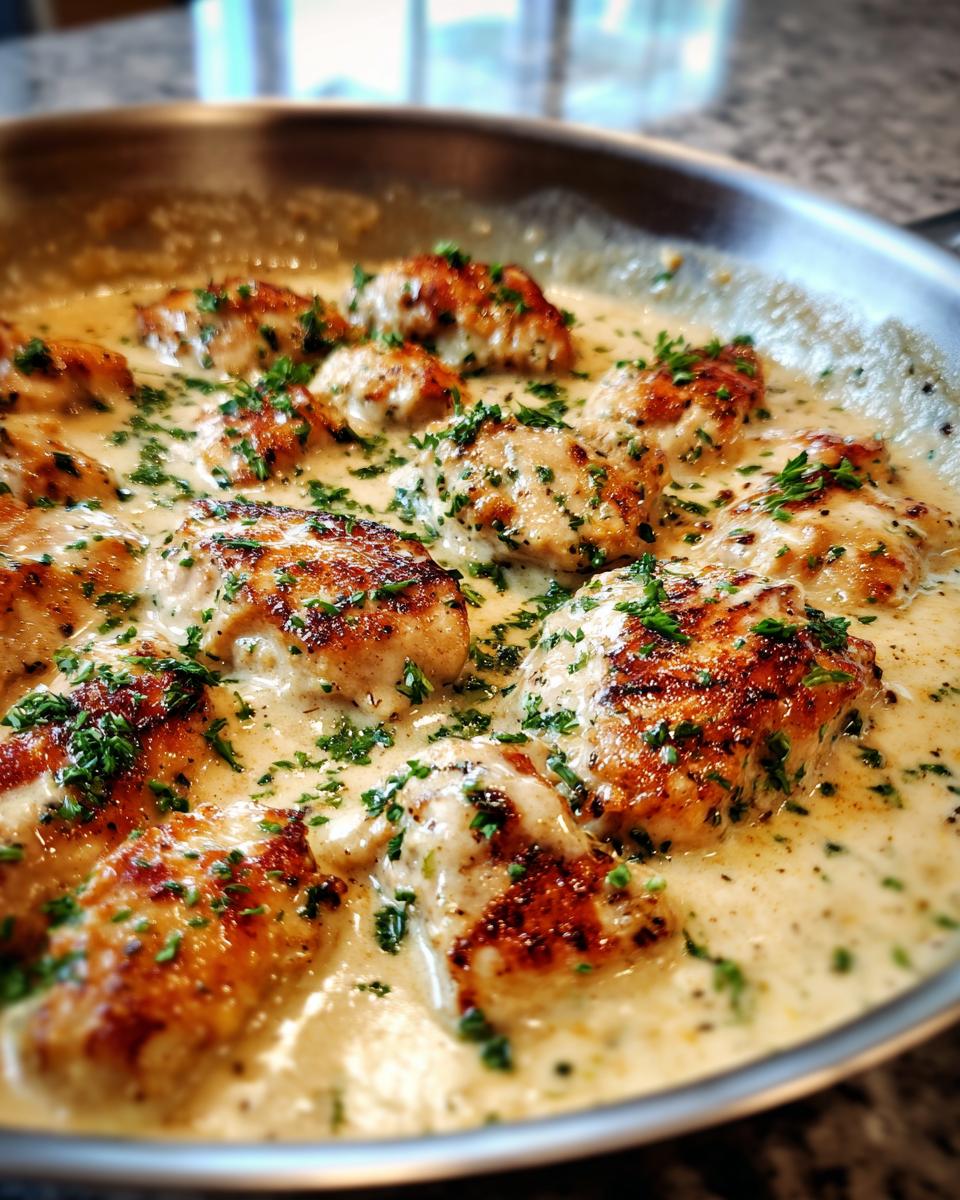 Creamy Garlic Chicken Breasts - detail 2