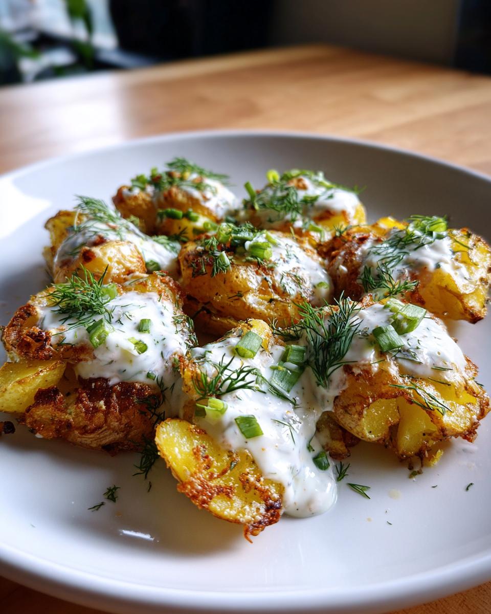 Crispy Smashed Potato Salad - detail 2