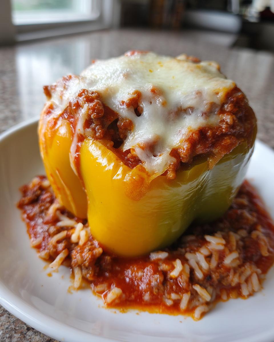 Easy Classic Stuffed Peppers Recipe - detail 1