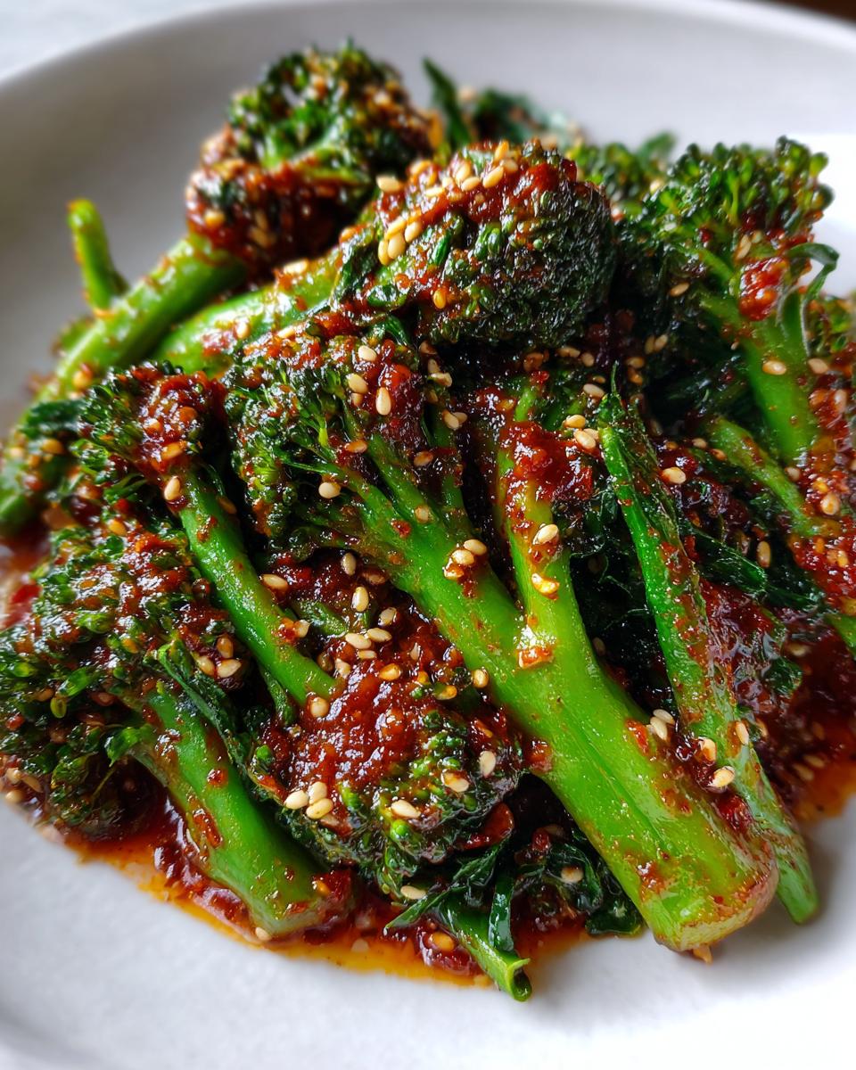 Easy Gochujang Broccoli - detail 2