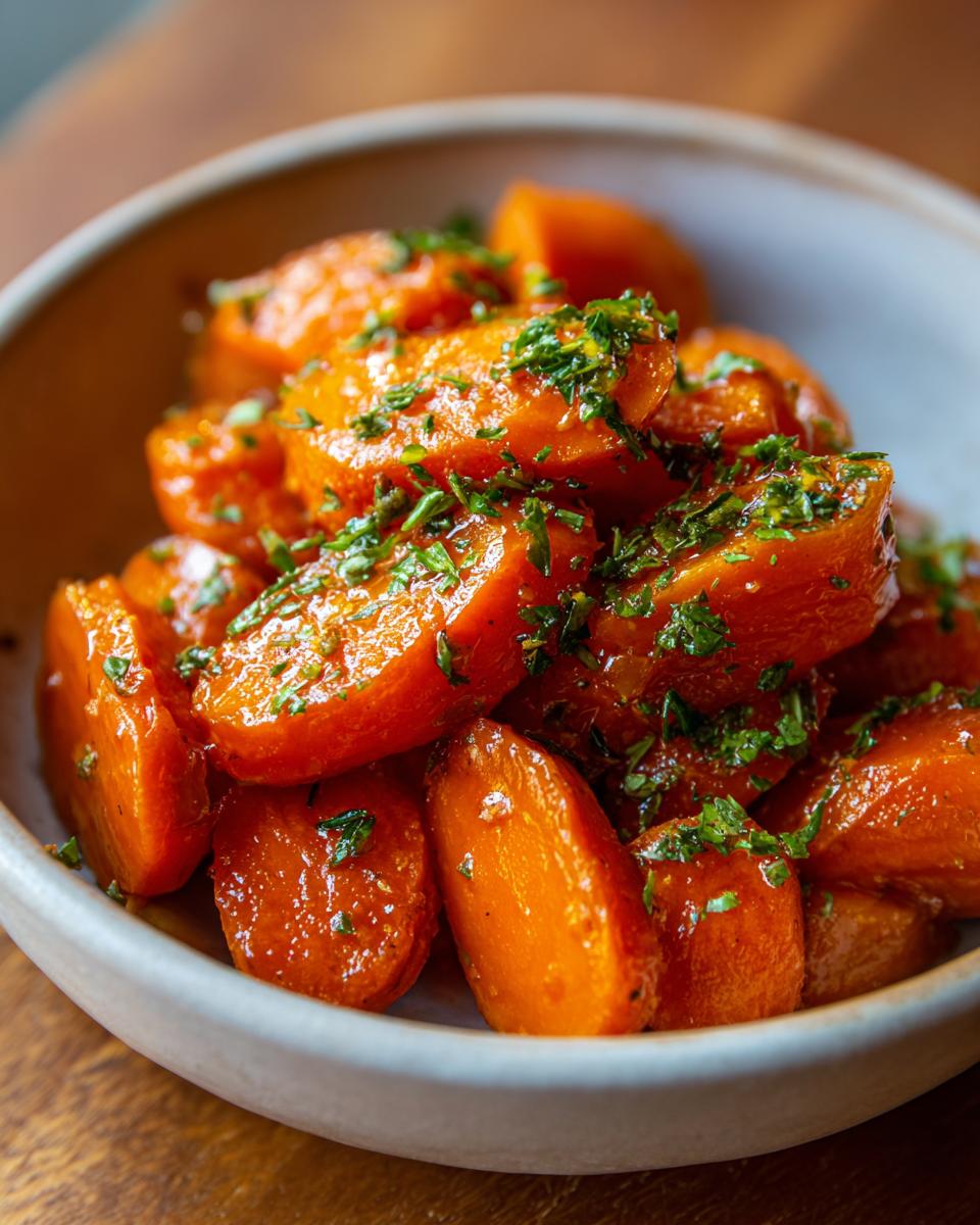 Glazed Carrots - detail 1