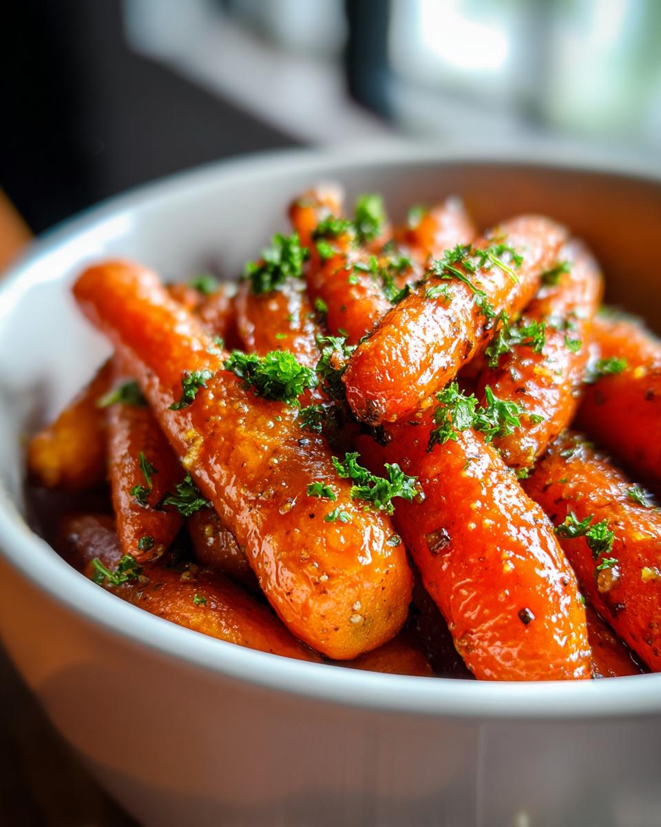 Glazed Carrots - detail 2