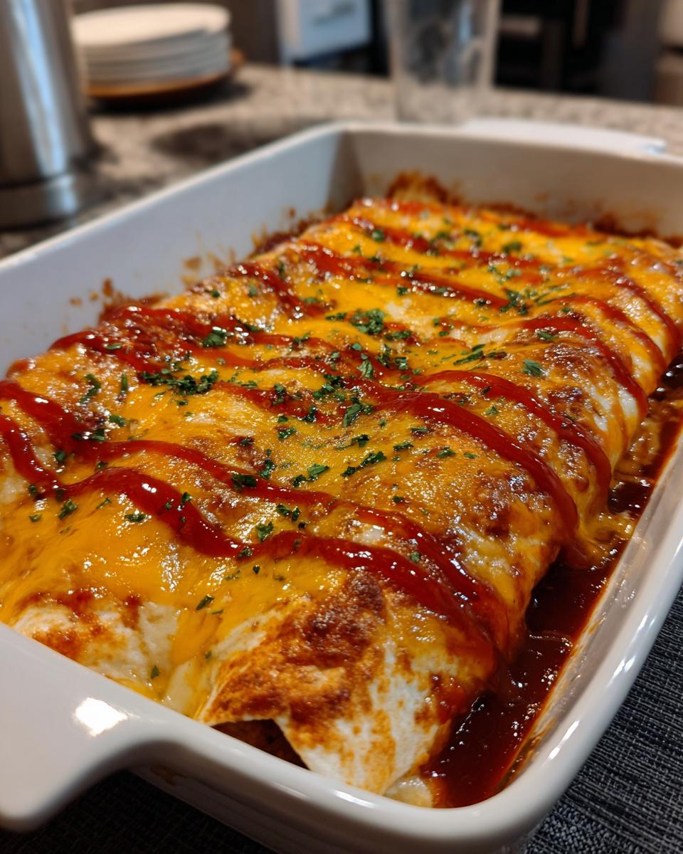 Quick and Easy Chicken Enchiladas Recipe - detail 1
