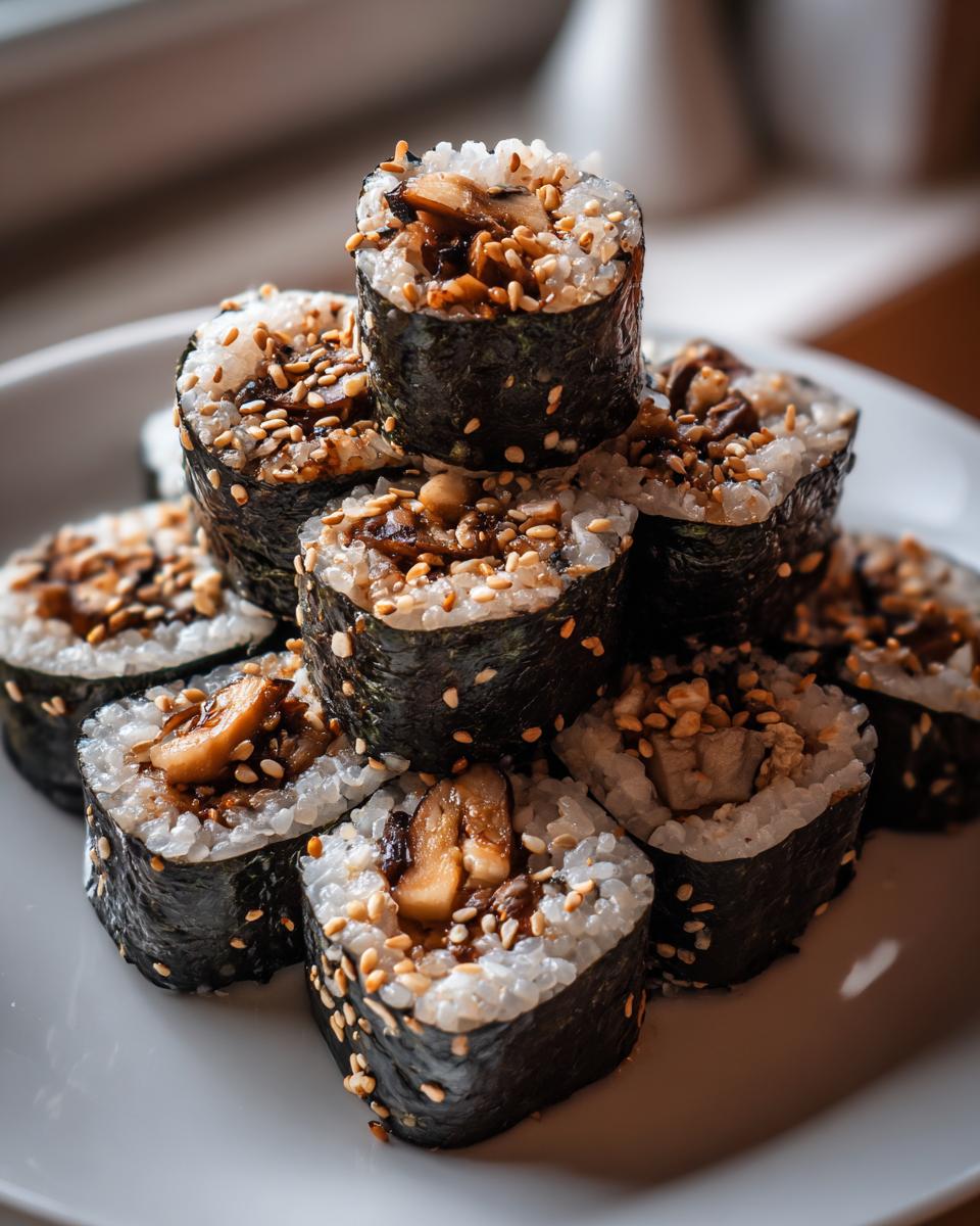 Shiitake Maki Sushi - detail 1