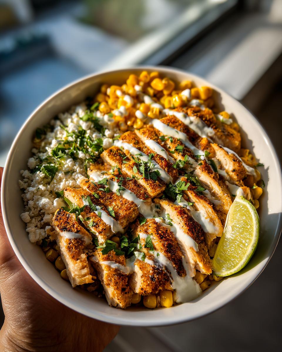 Tasty Street Corn Chicken Bowl - detail 2
