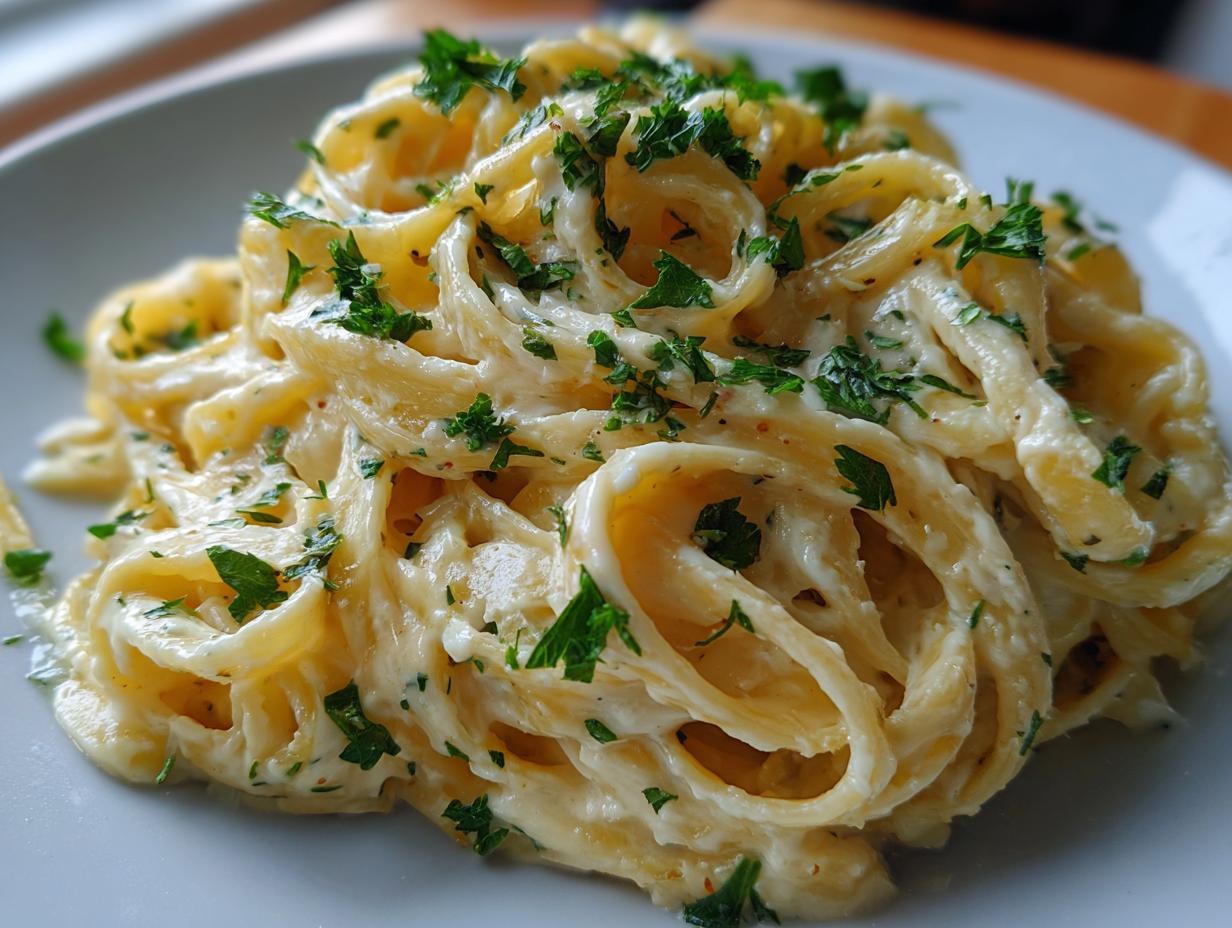 Vegan Fettuccine Alfredo