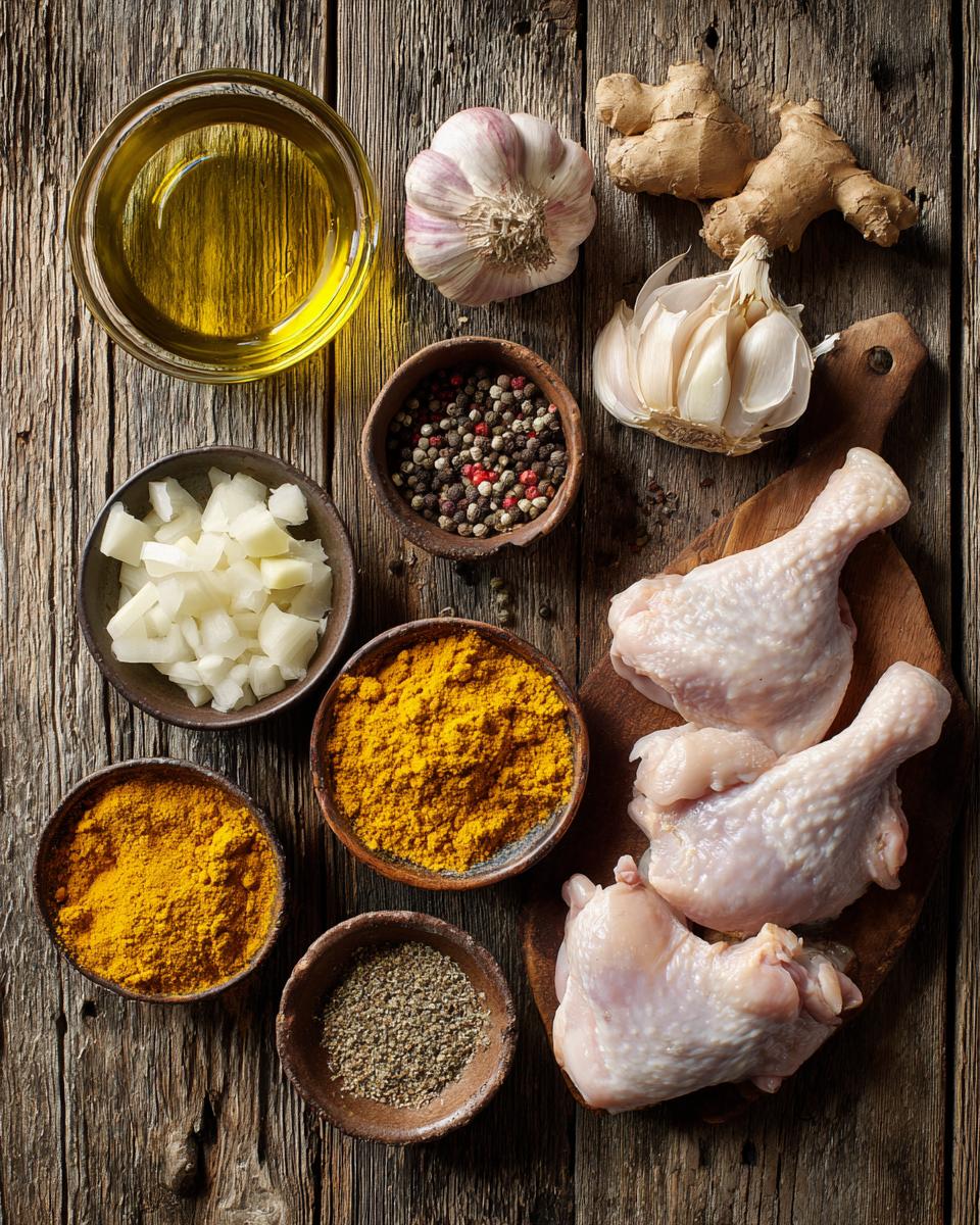 Anti Inflammatory Turmeric Chicken Soup - detail 1