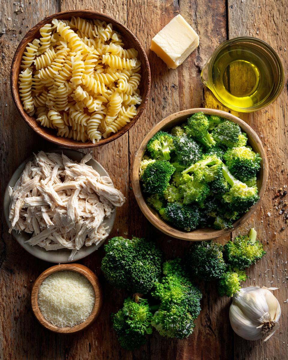 High Protein Rotisserie Chicken Broccoli Pasta - detail 1