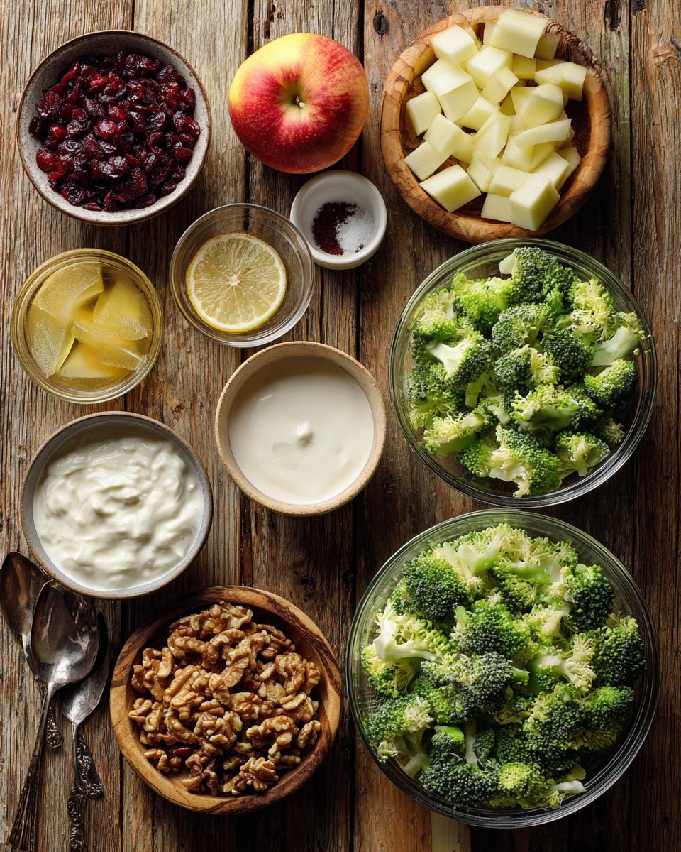 Honeycrisp Apple Broccoli Salad - detail 1