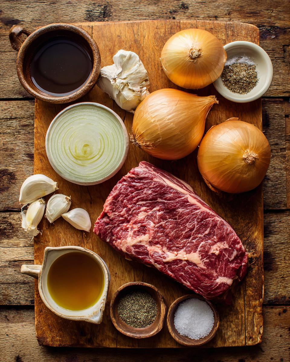 Juicy French Onion Pot Roast - detail 1