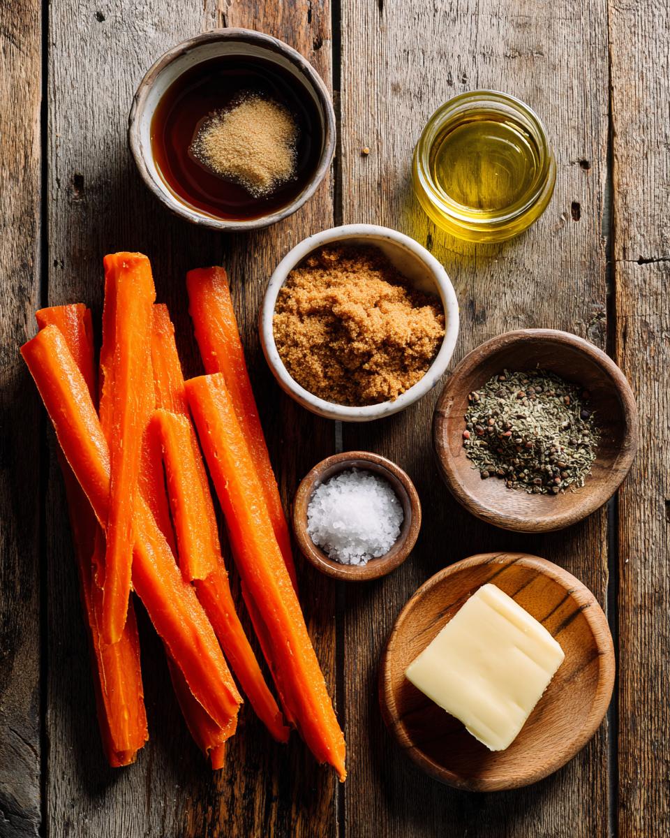 Roasted Brown Sugar Carrots - detail 1