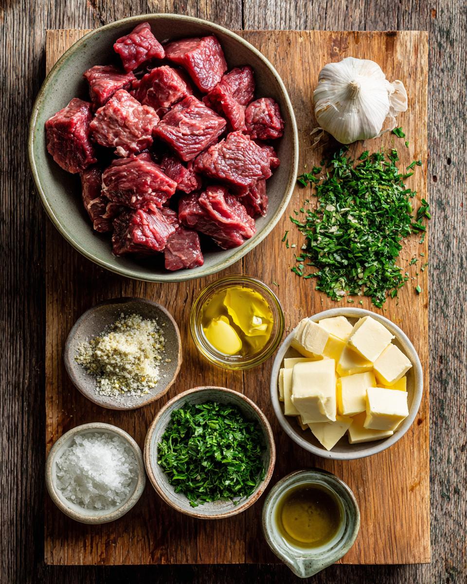 Slow Cooker Garlic Butter Beef Bites - detail 1