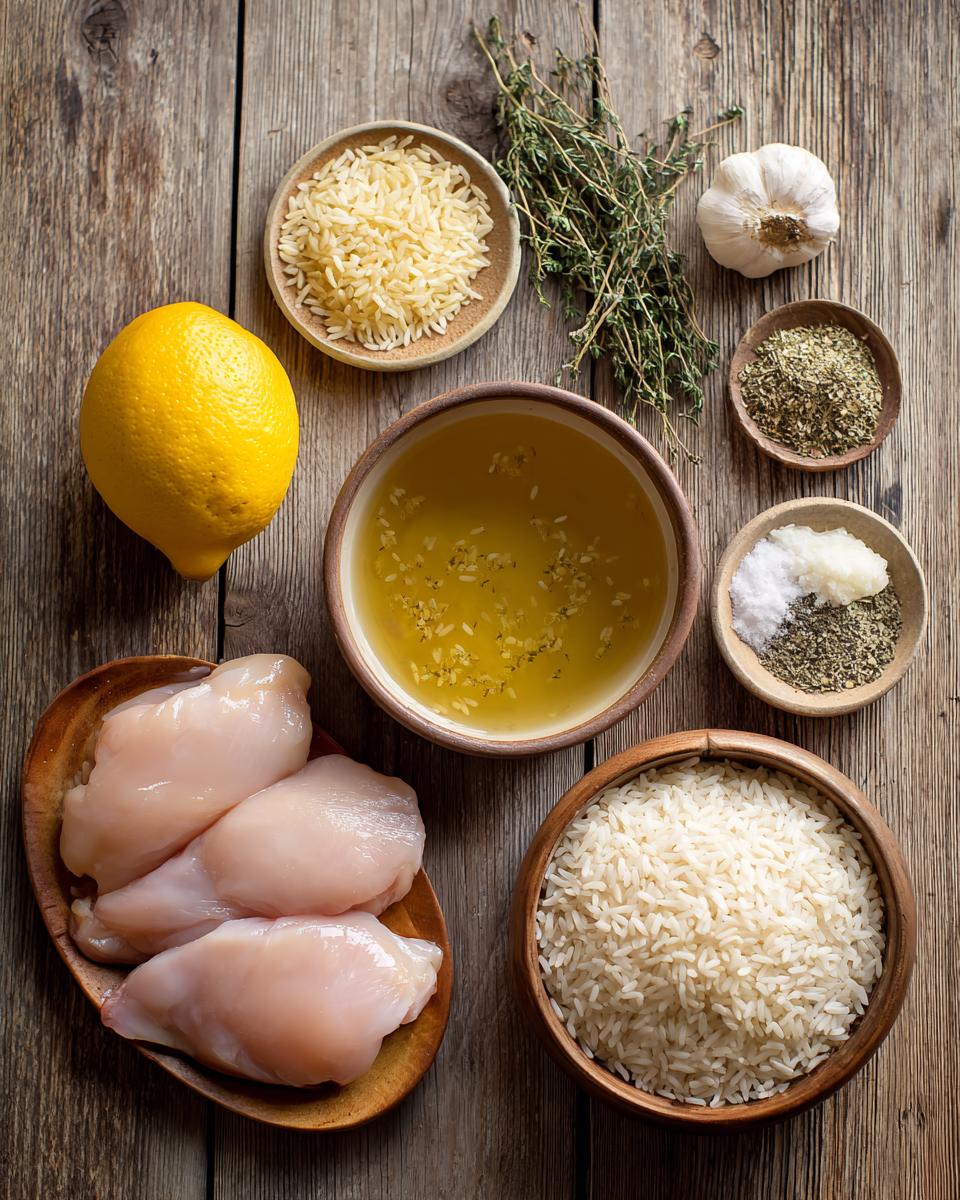 Slow Cooker Lemon Herb Chicken and Rice - detail 1