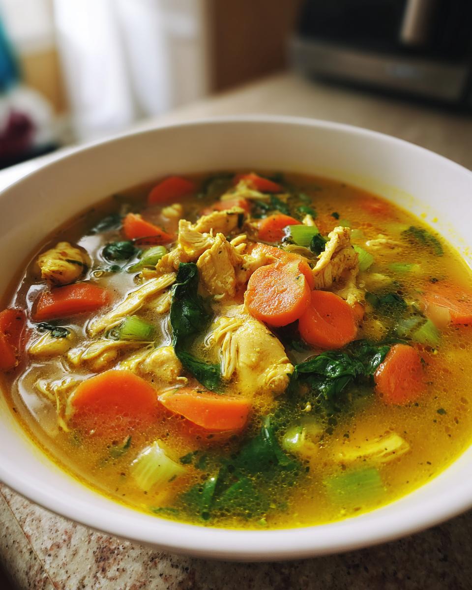 Anti Inflammatory Turmeric Chicken Soup Recipe - detail 2