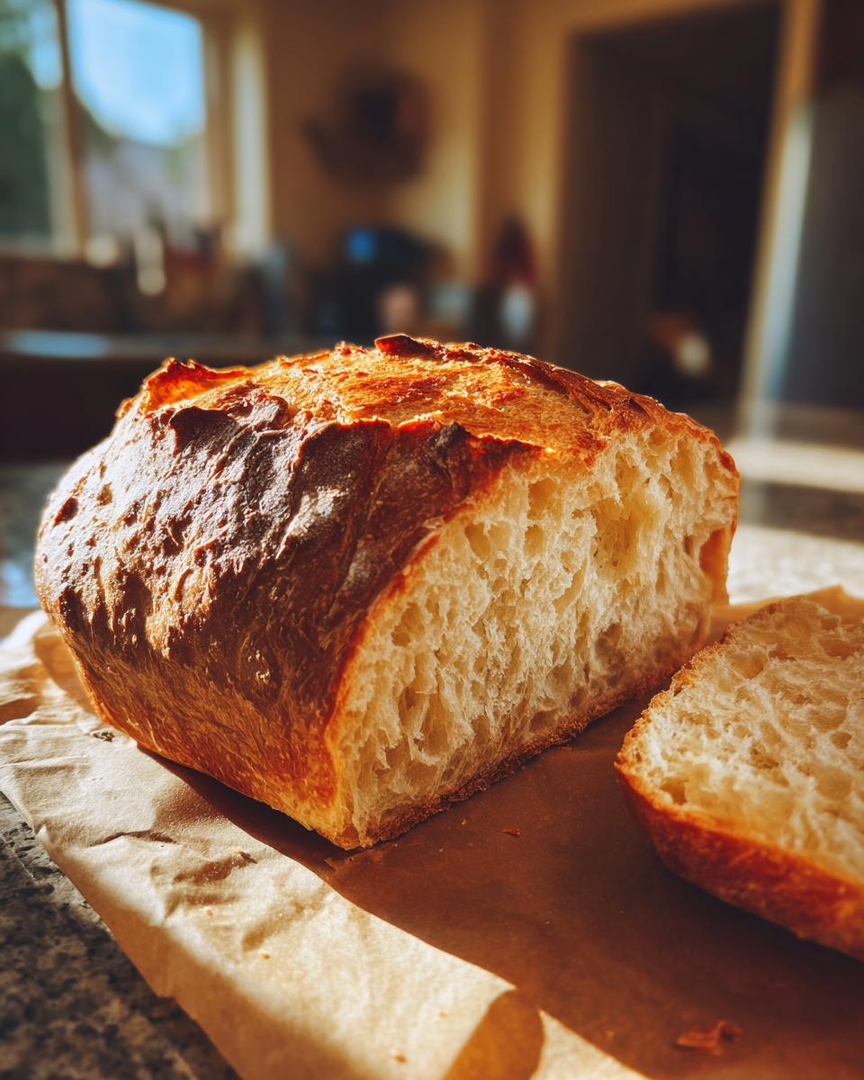 Crockpot Bread - detail 2