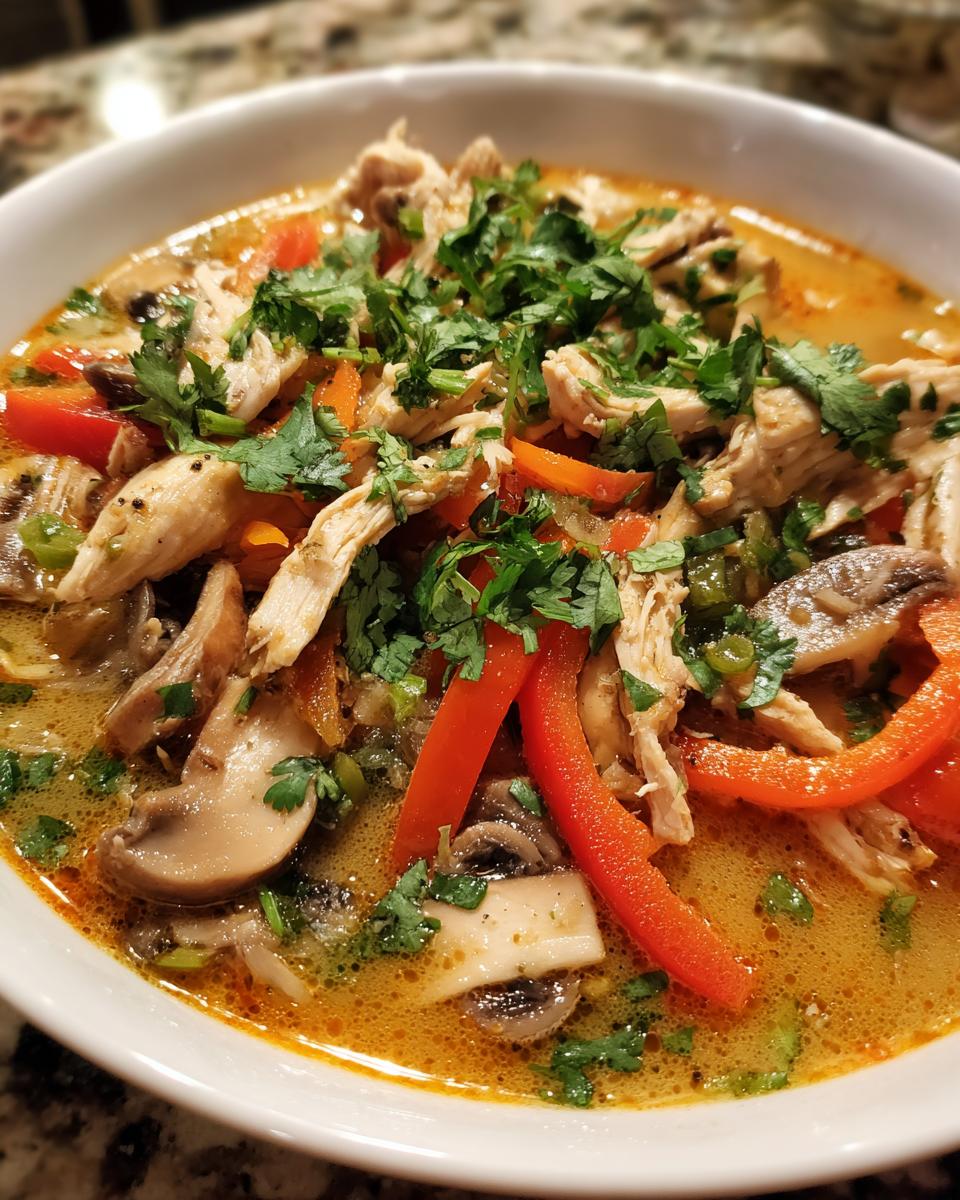 Easy Thai Chicken Soup - detail 2