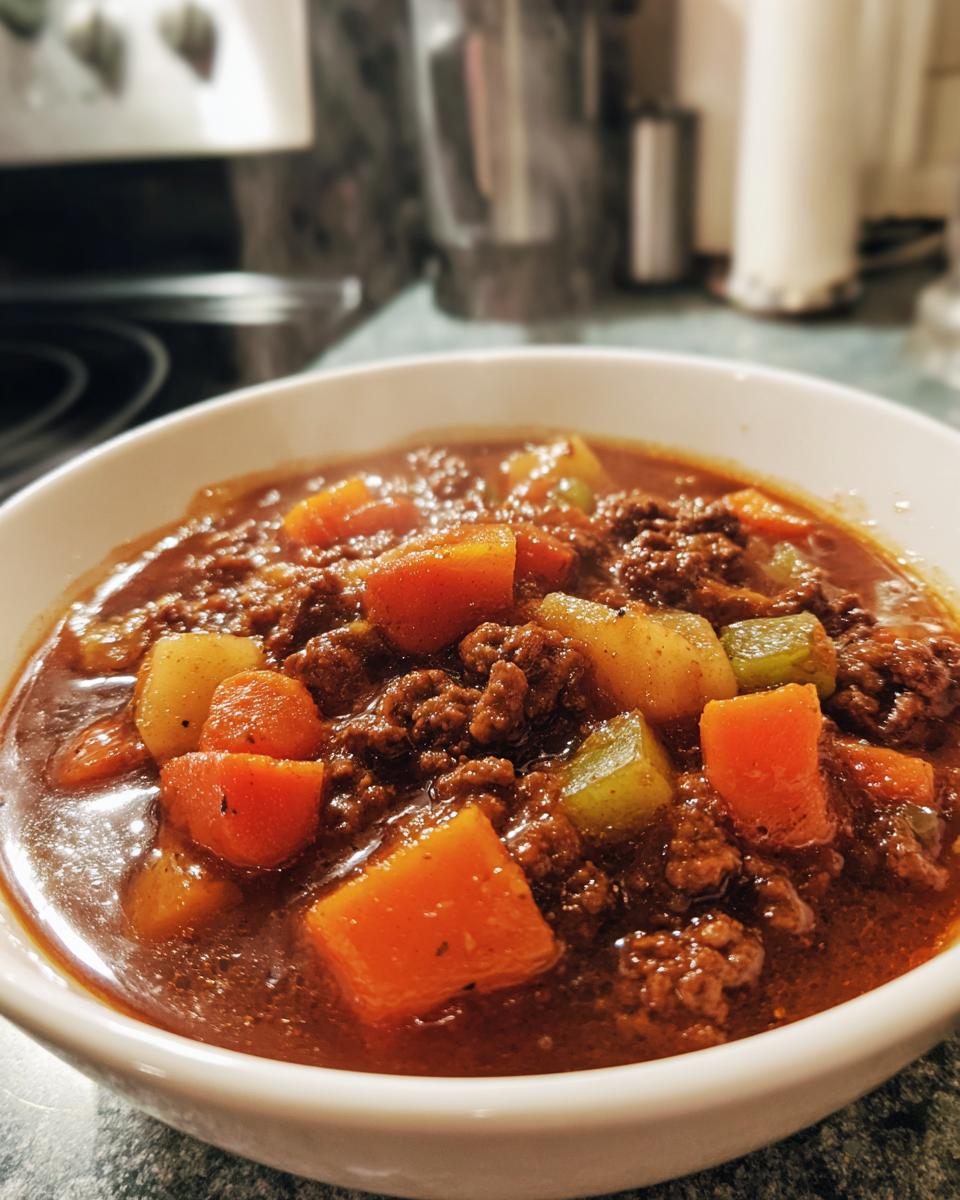 Hamburger Stew - detail 2