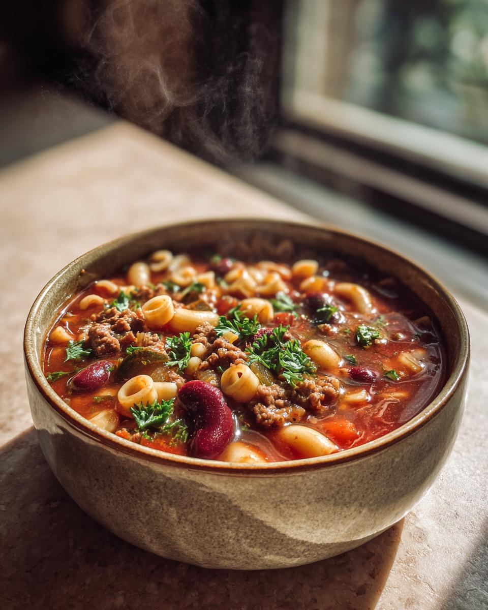 Olive Garden Pasta e Fagioli - detail 2