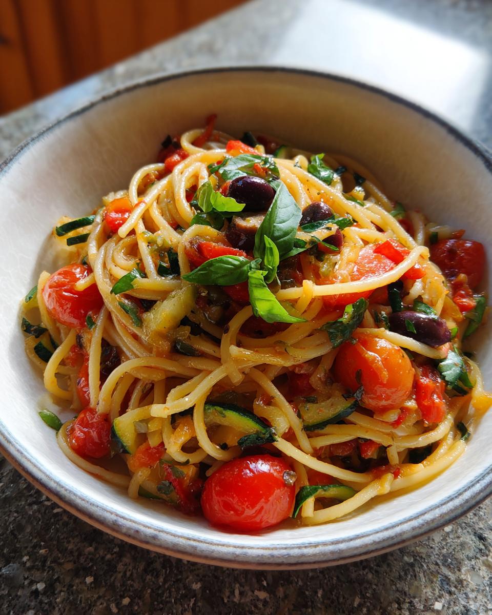Raw Spaghetti + Veggie Pasta (Healthy + Vegan) - detail 2