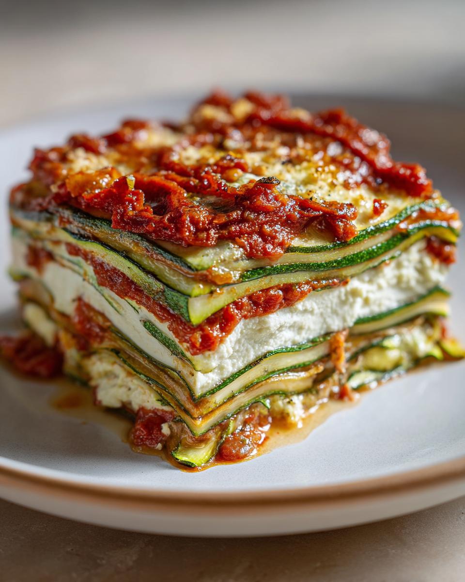 Raw Vegan Lasagne Recipe - detail 2