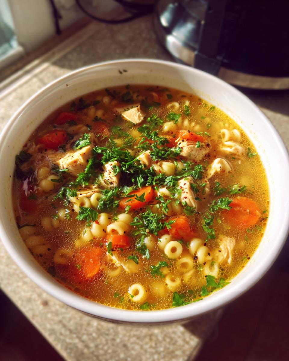 Sicilian Chicken Soup - detail 2