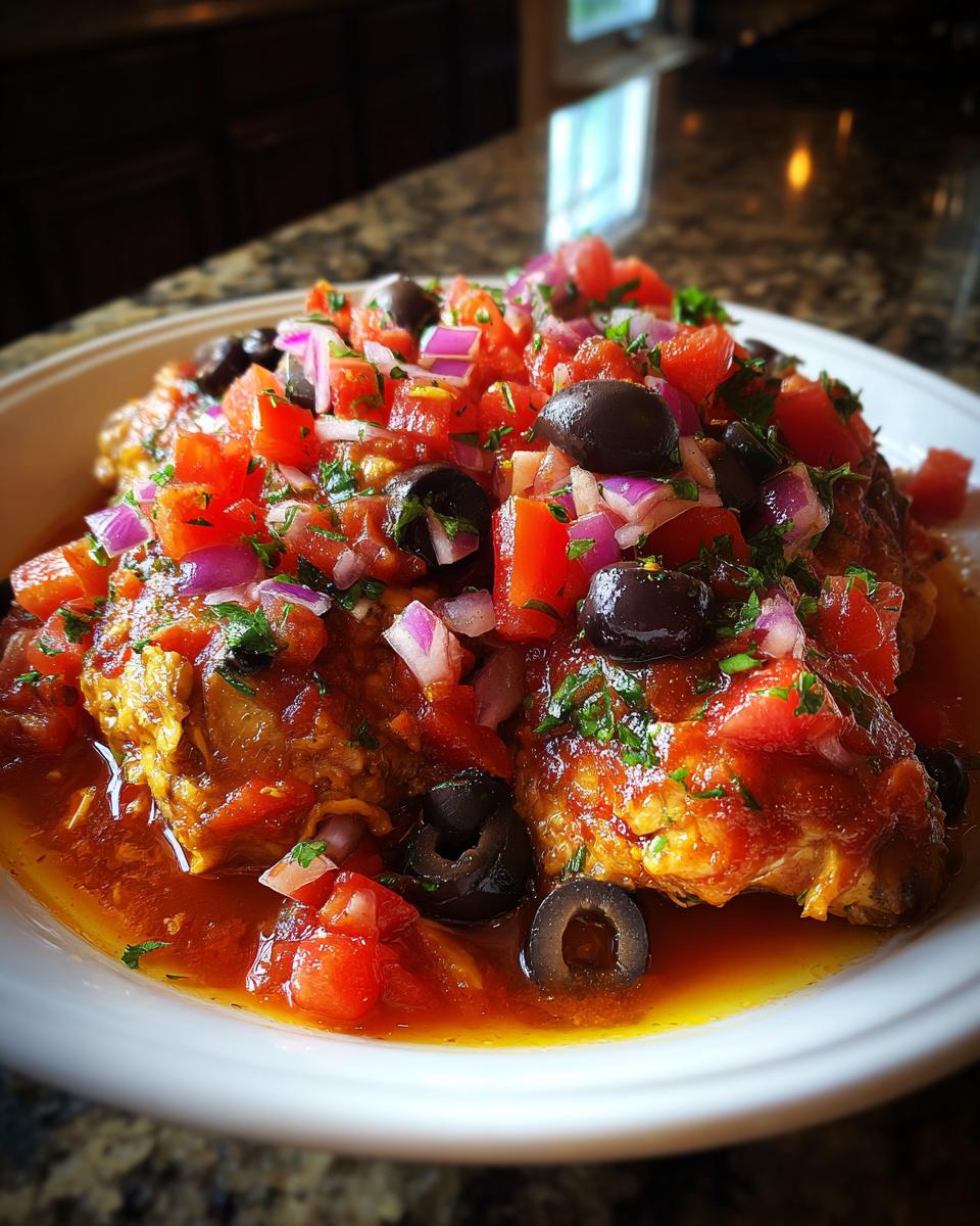 Slow Cooker Mediterranean Chicken - detail 2