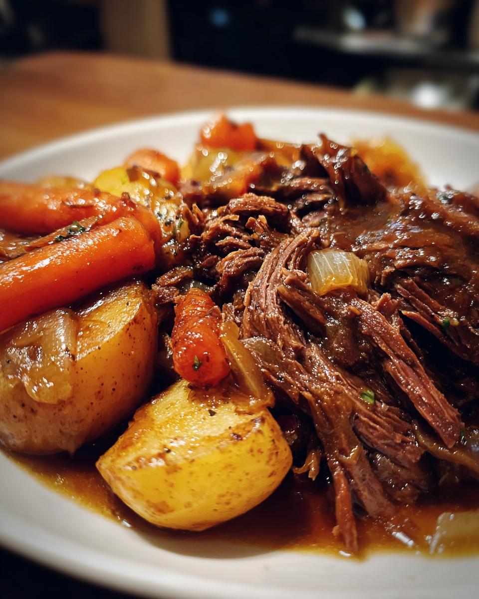 Slow Cooker Pot Roast - detail 2