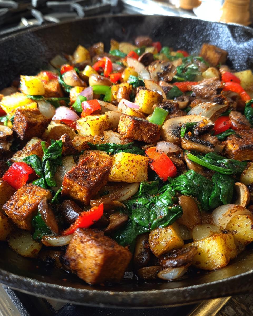 Vegan Breakfast Hash - detail 2