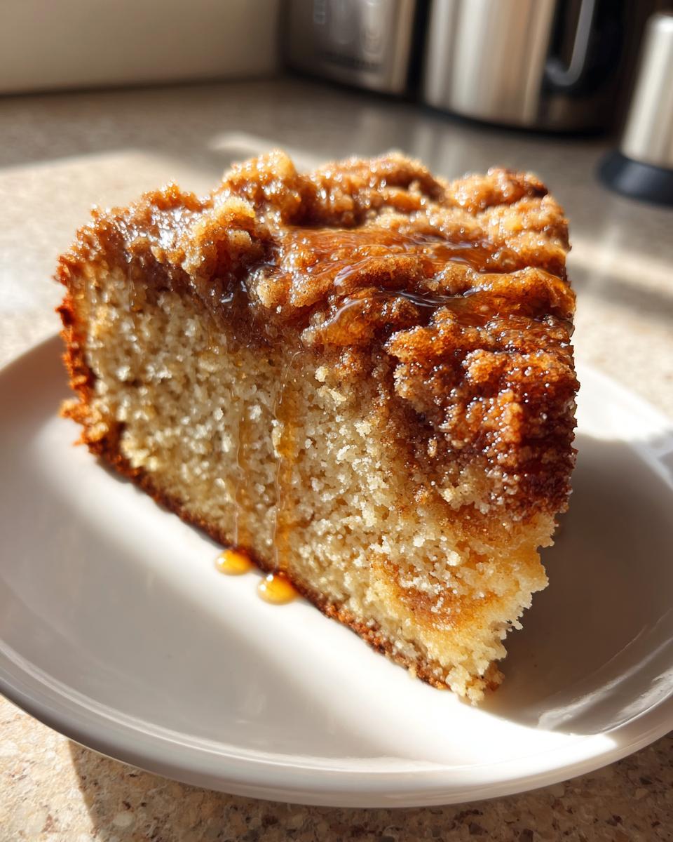 Vegan Maple Brown Sugar Coffee Cake - detail 2