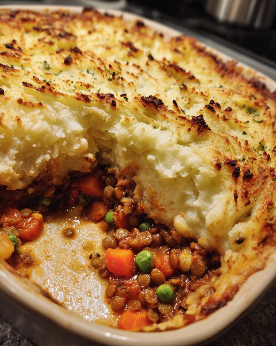 Vegan Shepherd’s Pie (Cottage Pie) - detail 2