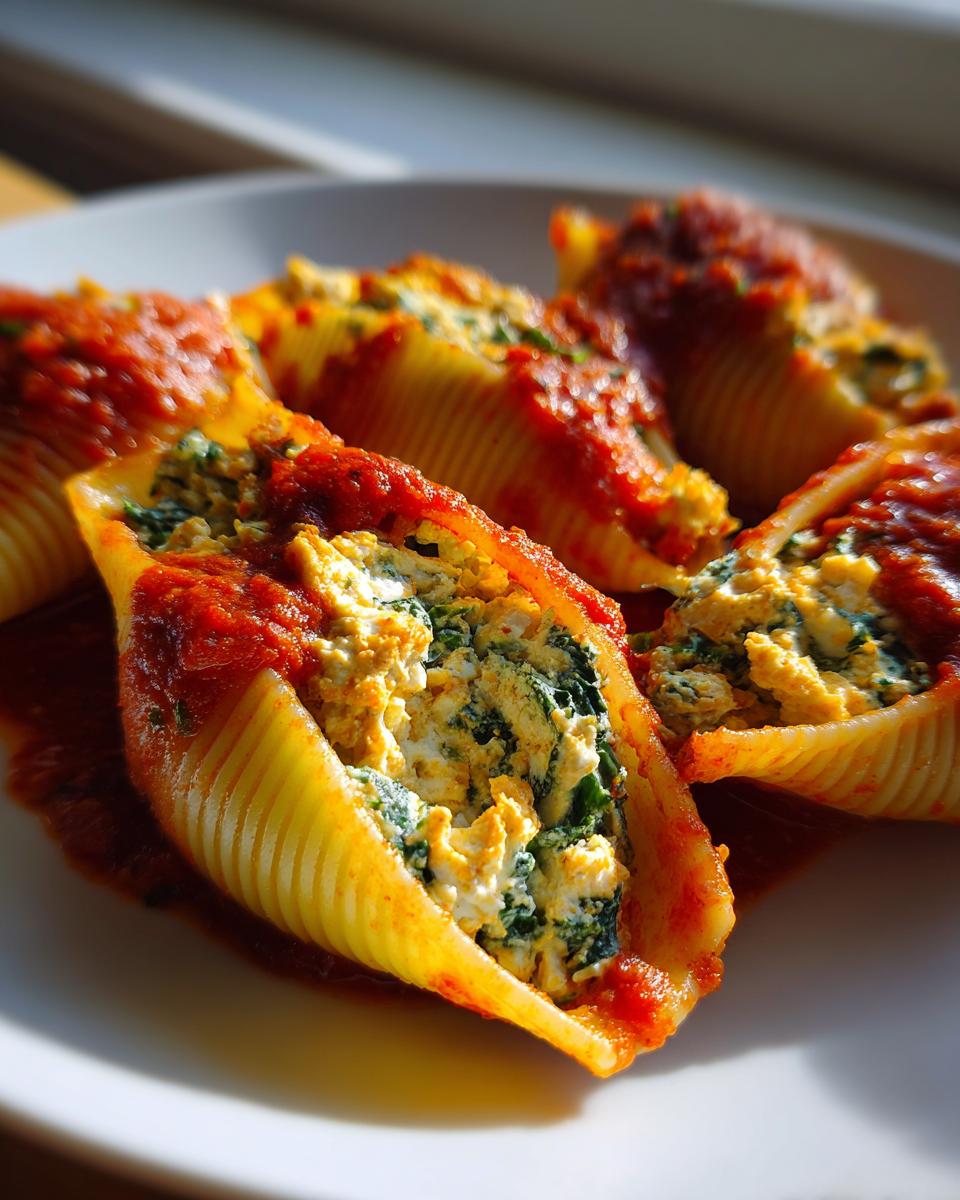 Vegan Stuffed Shells - detail 2