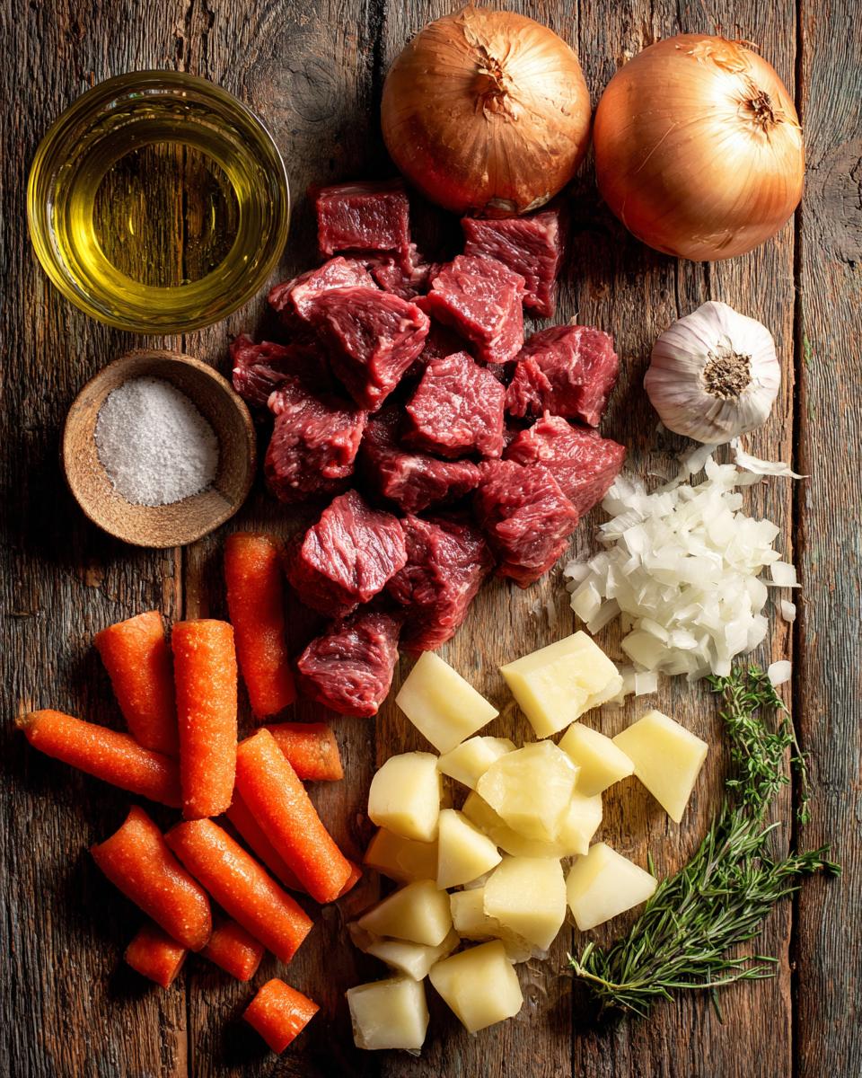 Beef and Vegetable Stew - detail 1