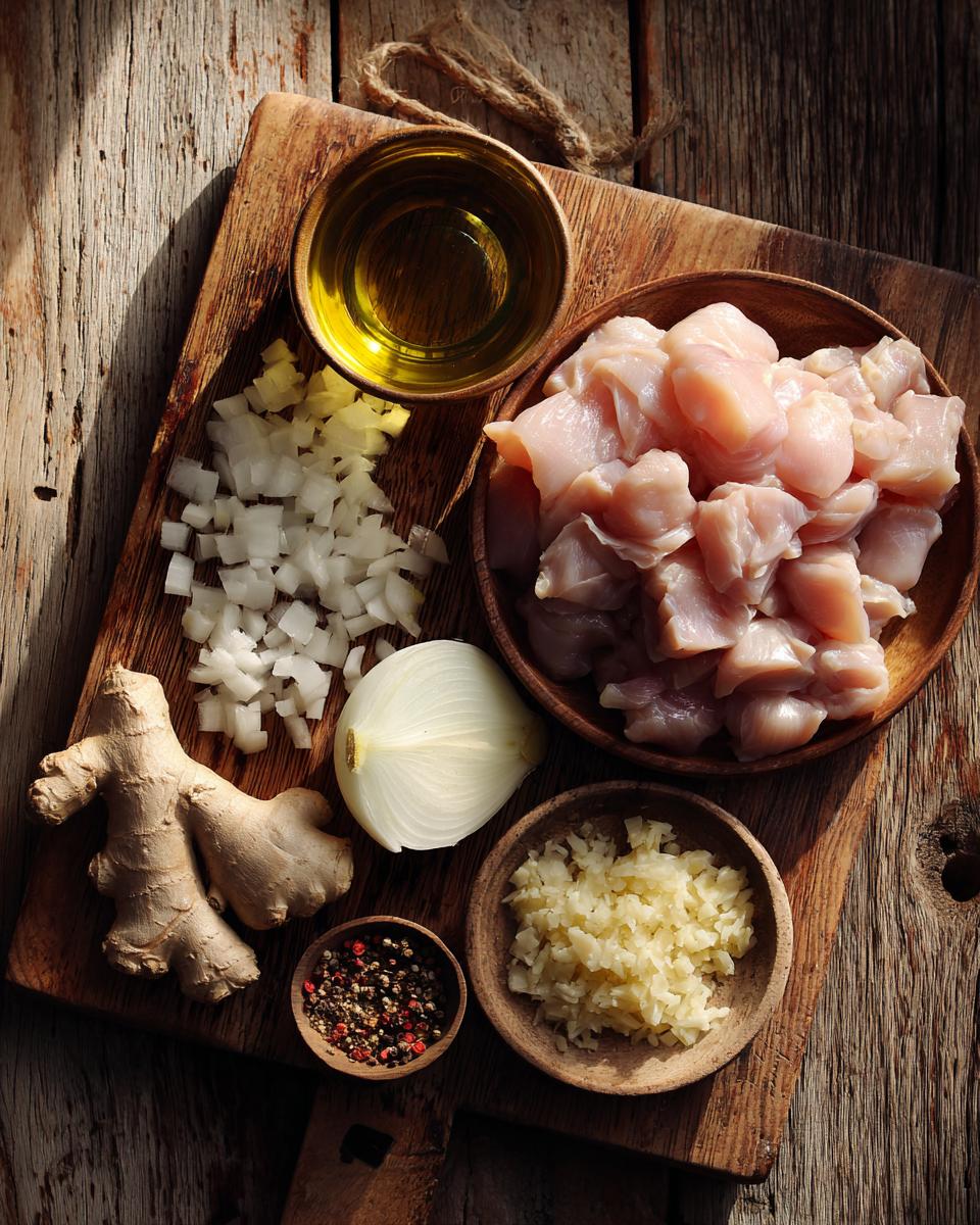Classic Ginger Garlic Chicken Noodle Soup - detail 1