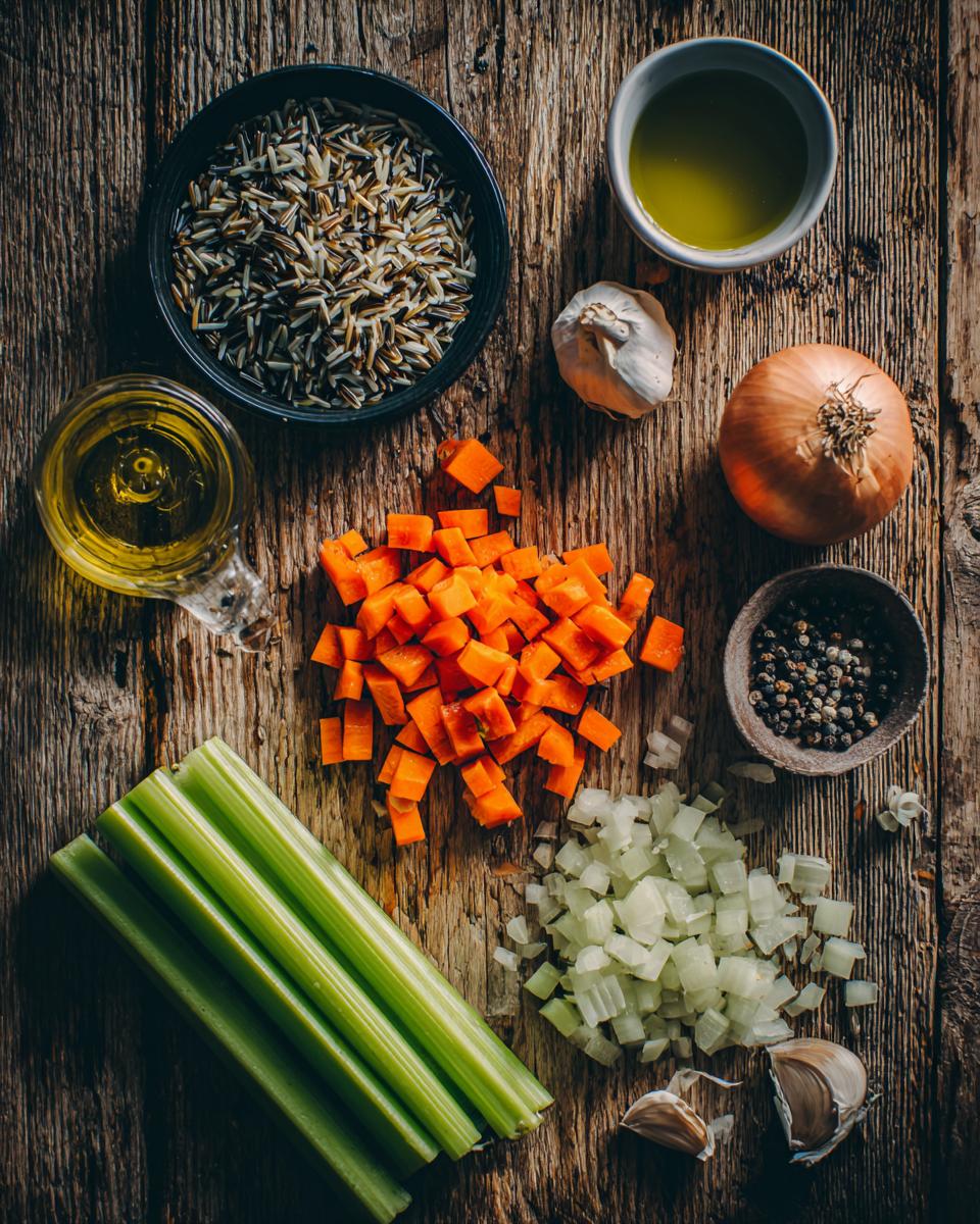 Cozy Autumn Wild Rice Soup - detail 1