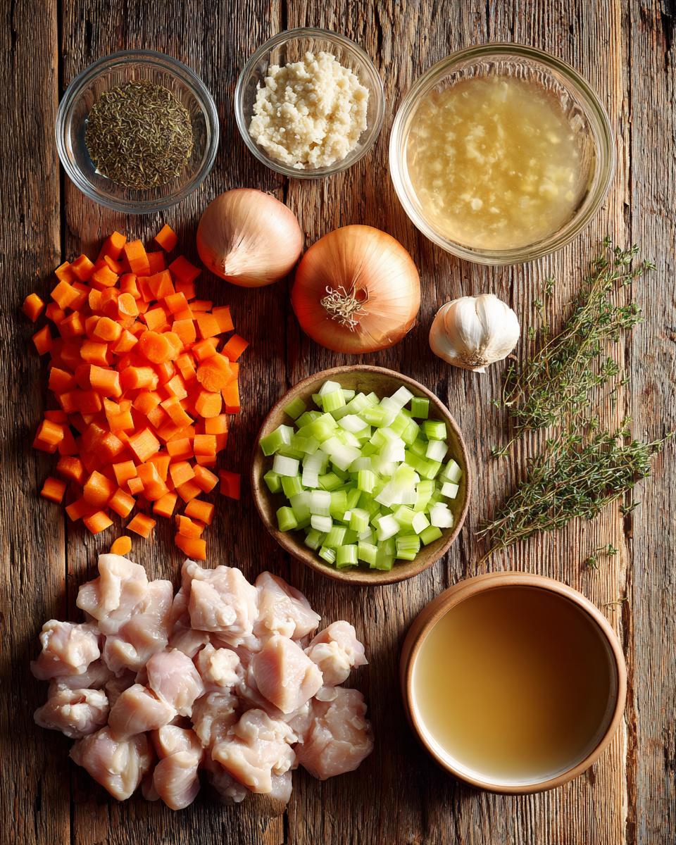 Crock Pot Chicken & Dumplings - detail 1
