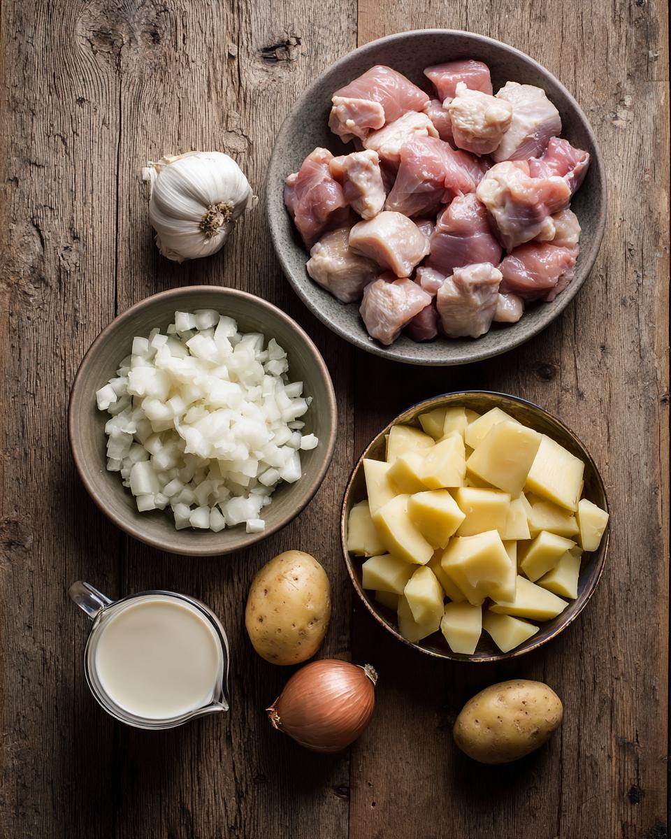 Crockpot Creamy Chicken and Potato Soup - detail 1