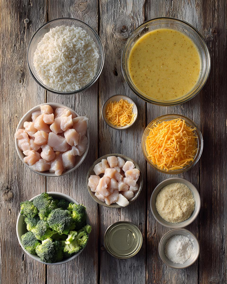 Easy Crockpot Cheesy Chicken Broccoli Rice - detail 1