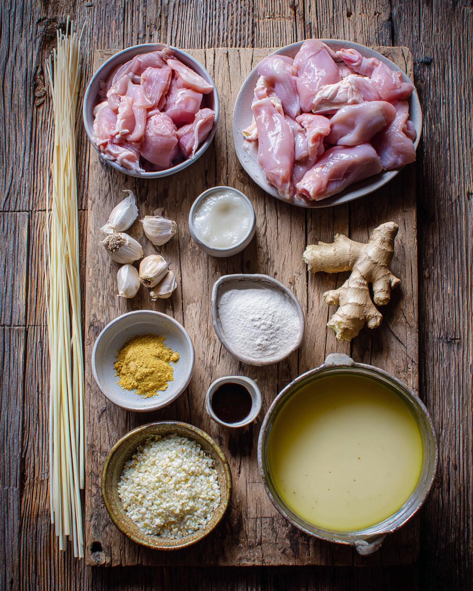 Easy Thai Chicken Soup - detail 1