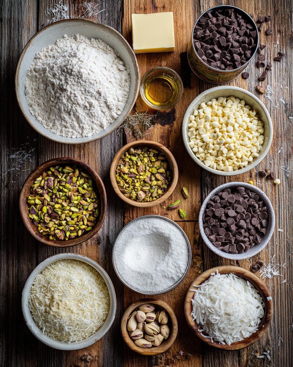 Pistachio Seven Layer Cookie Bars (Dairy-Free + Vegan) - detail 1