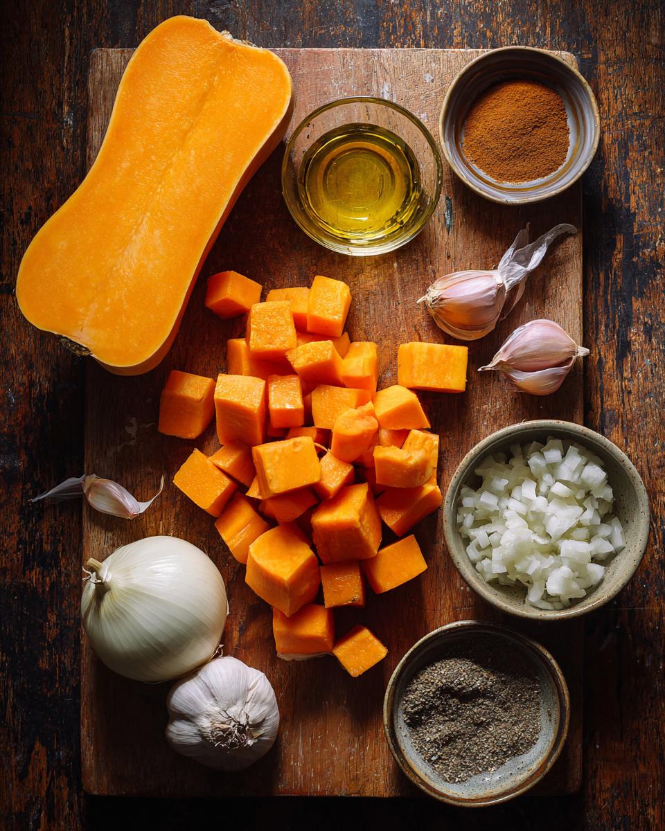 Roasted Butternut Squash Soup - detail 1