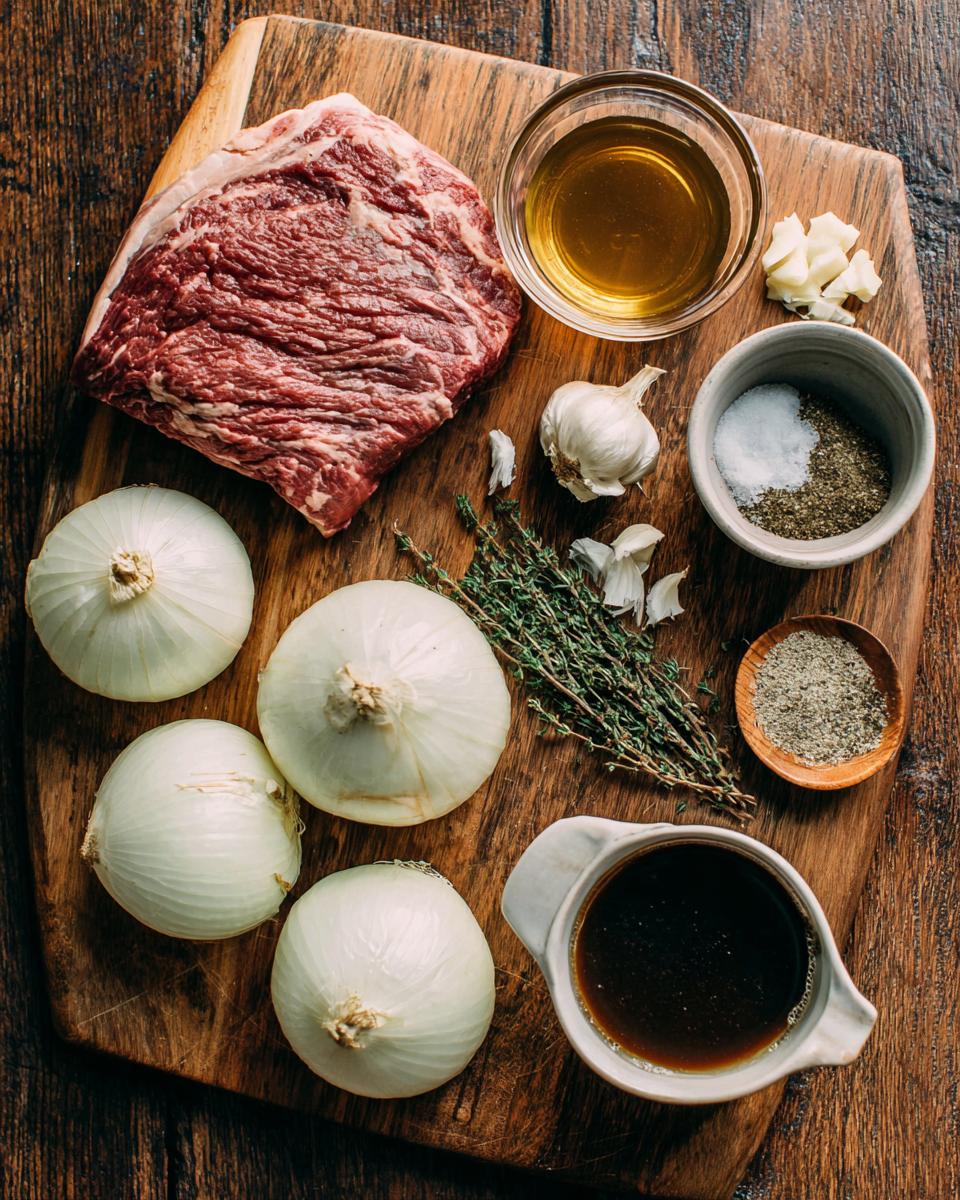 Savory Crock Pot French Onion Pot Roast - detail 1