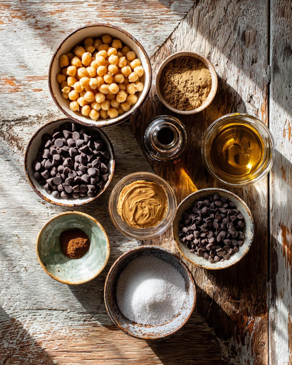 Vegan Chickpea Chocolate Chip Cookies - detail 1