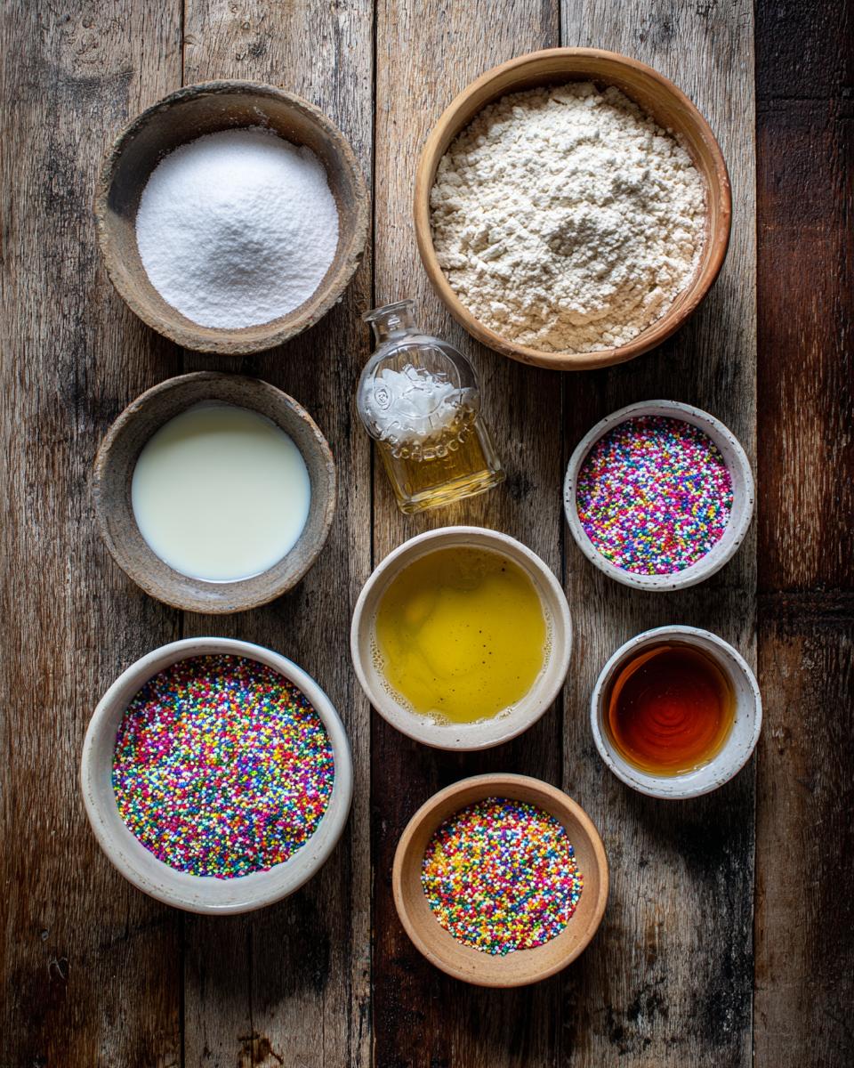 Vegan Funfetti Cake - detail 1