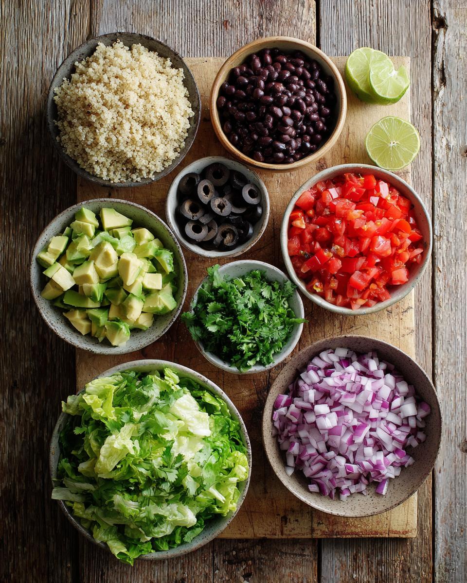 Vegan Taco Salad - detail 1