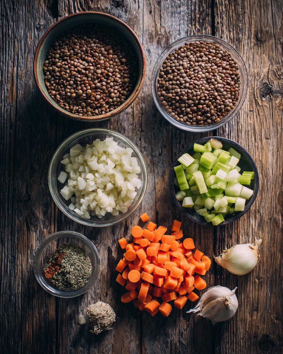 italian lentil soup recipe - detail 1