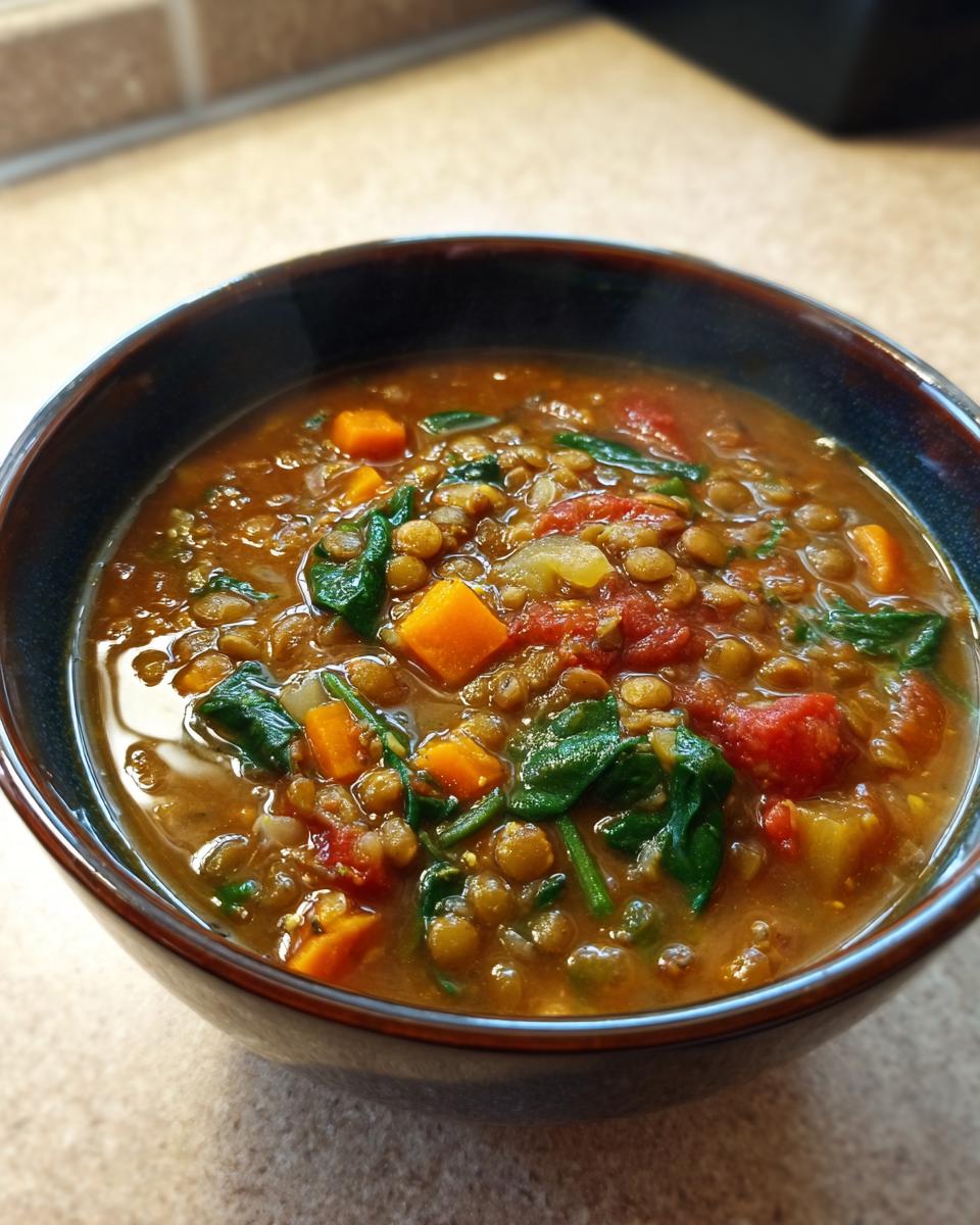 italian lentil soup recipe - detail 2