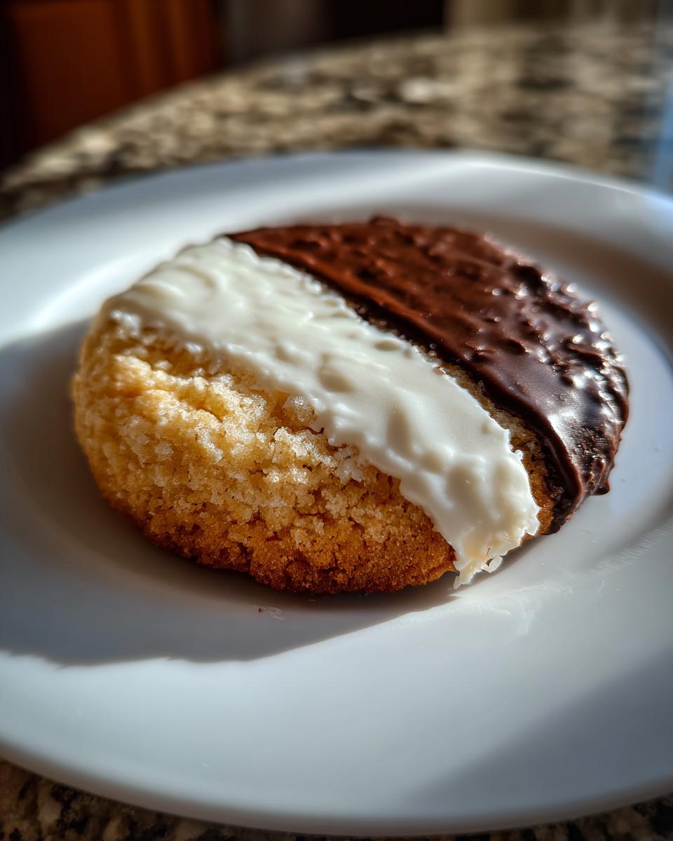 Black and White Cookies - detail 2