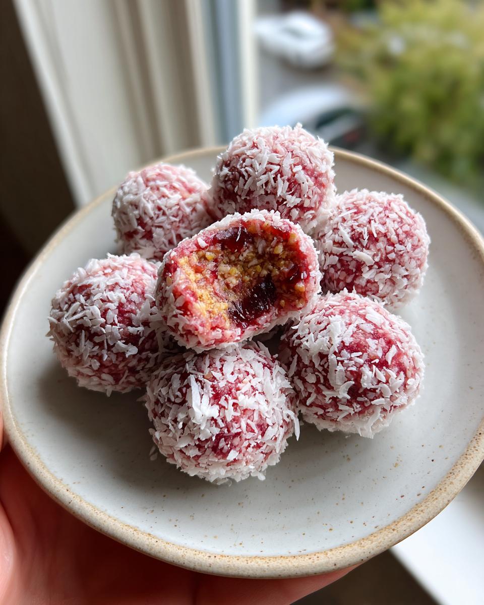 Cherry Vanilla Protein Balls - detail 2