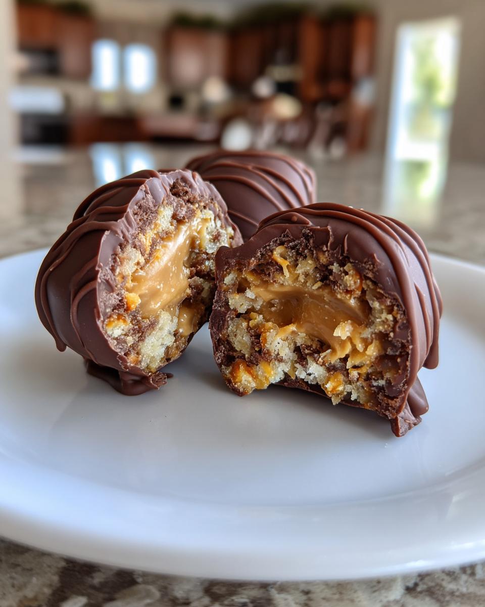 Chocolate Peanut Butter Pretzel Balls - detail 2